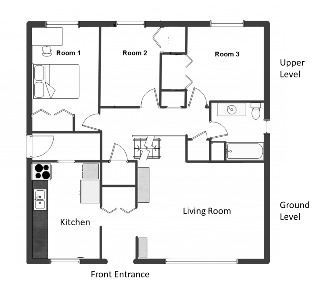 Upper Level Floor Plan